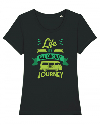 Life it's All About the Journey Black