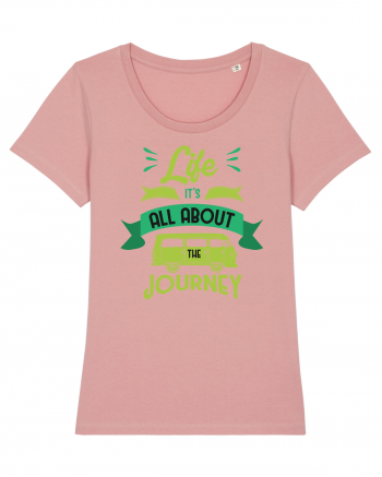 Life it's All About the Journey Canyon Pink