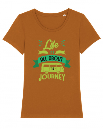 Life it's All About the Journey Roasted Orange