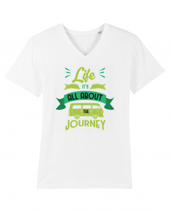 Life it's All About the Journey White