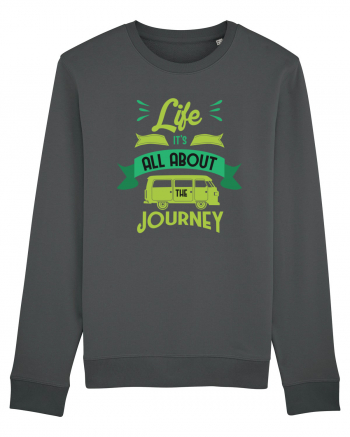 Life it's All About the Journey Anthracite