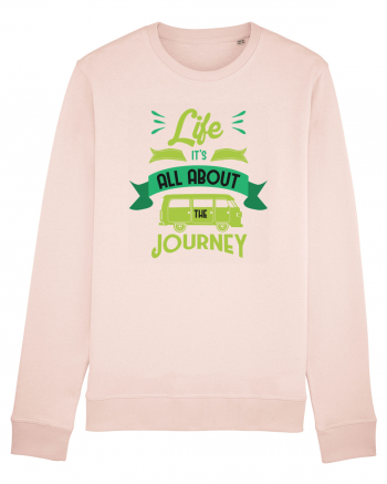 Life it's All About the Journey Candy Pink