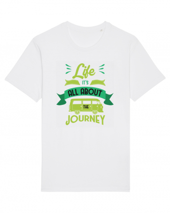 Life it's All About the Journey White