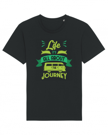 Life it's All About the Journey Black