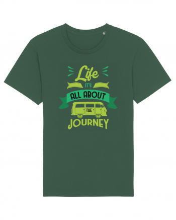 Life it's All About the Journey Bottle Green