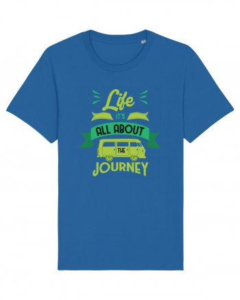 Life it's All About the Journey Royal Blue