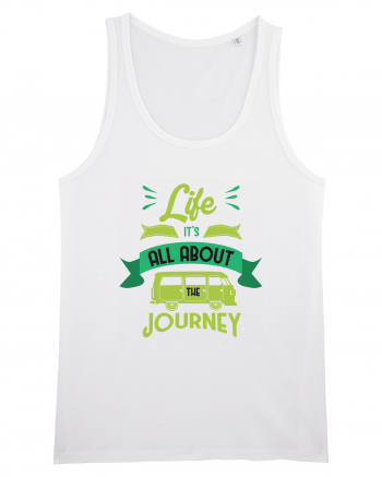 Life it's All About the Journey White