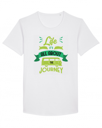 Life it's All About the Journey White