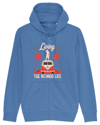 Living the Nomad Life Bright Blue