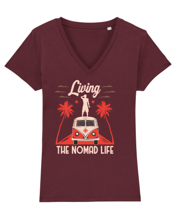 Living the Nomad Life Burgundy