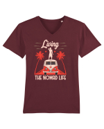 Living the Nomad Life Tricou mânecă scurtă guler V Bărbat Presenter
