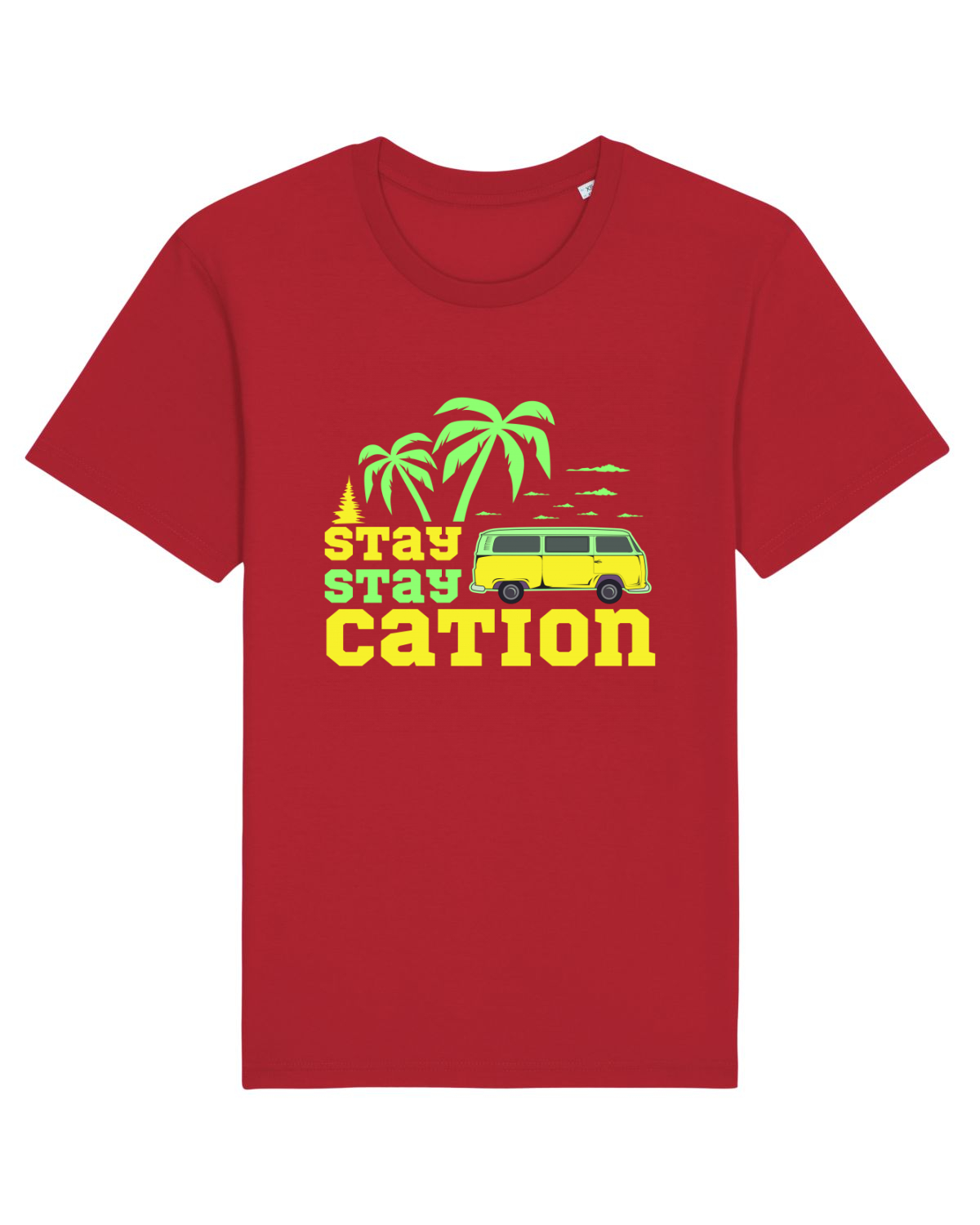 Tricou mânecă scurtă Unisex Rocker Red