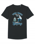 The Best Memories are Made Camping Tricou mânecă scurtă guler larg Bărbat Skater