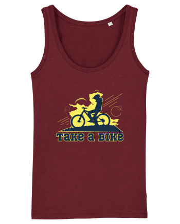 Take a Bike Burgundy