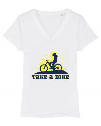 Take a Bike White