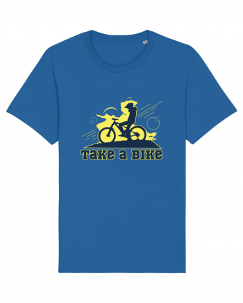 Take a Bike Royal Blue