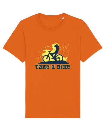 Take a Bike Bright Orange