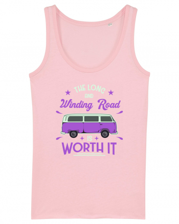 The Long and Winding Road is Worth It Cotton Pink