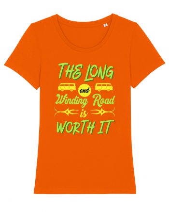 The Long and Winding Road is Worth It Bright Orange