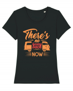 There's No Turning Back Now Tricou mânecă scurtă guler larg fitted Damă Expresser