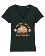 Think of it as an Adventure Tricou mânecă scurtă guler V Damă Evoker