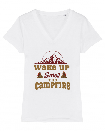 Wake Up Smell the Campfire White