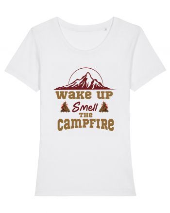 Wake Up Smell the Campfire White