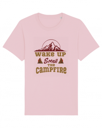 Wake Up Smell the Campfire Cotton Pink