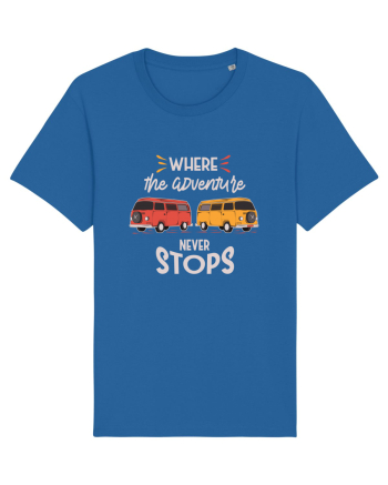 Where the Adventure Never Stops Royal Blue