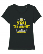 You are the Greatest Adventure Tricou mânecă scurtă guler larg fitted Damă Expresser