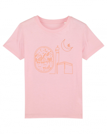 Abstract travel Cotton Pink