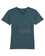 Cats pretty Tricou mânecă scurtă guler V Bărbat Presenter