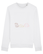 Cats pretty Bluză mânecă lungă Unisex Rise