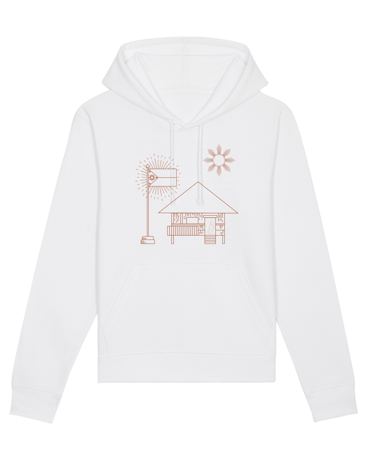Hanorac Unisex Drummer White