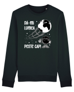 Dă-mi lumea peste cap Bluză mânecă lungă Unisex Rise