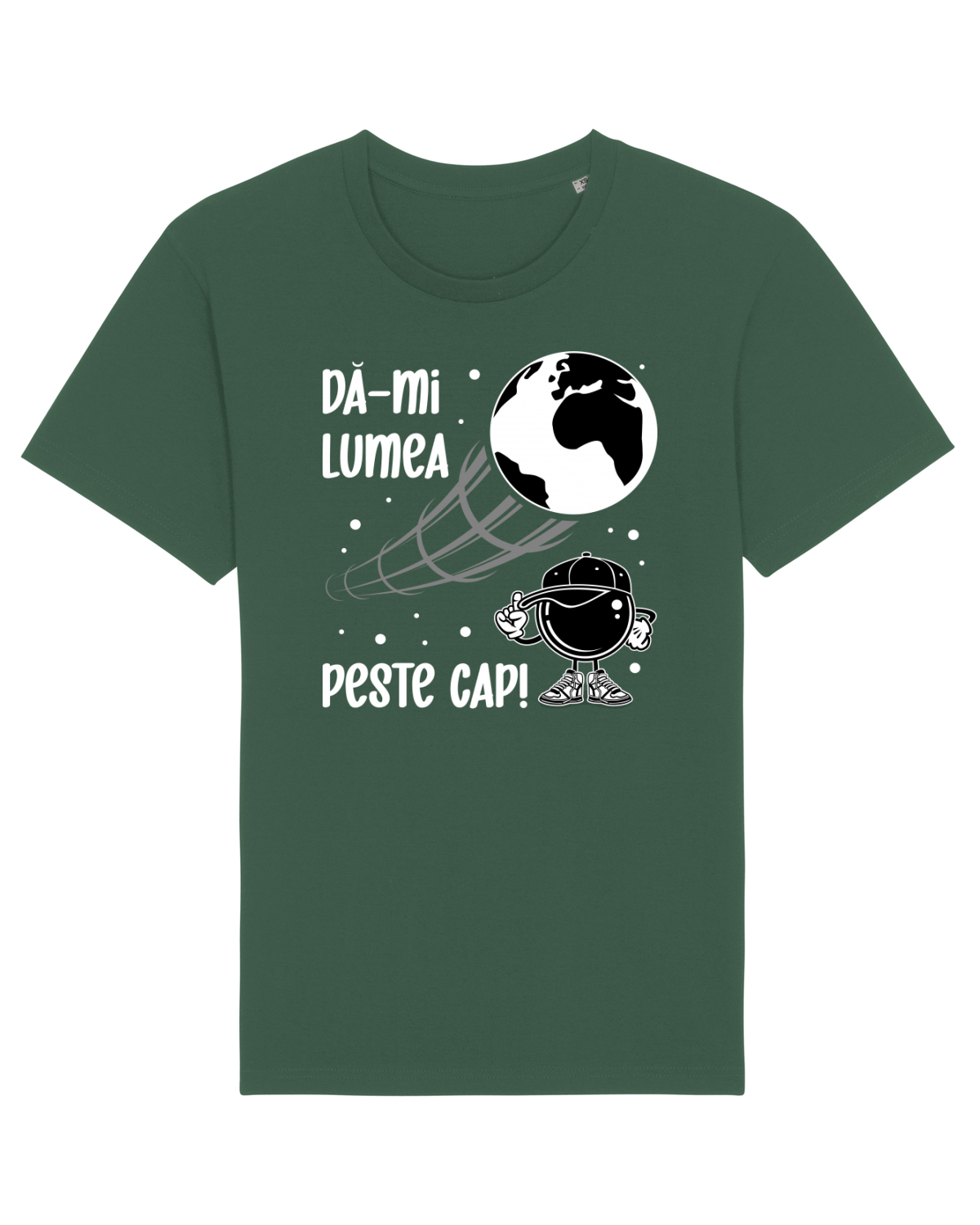 Tricou mânecă scurtă Unisex Rocker Bottle Green