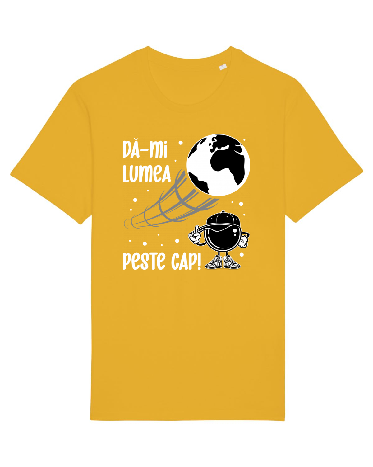 Tricou mânecă scurtă Unisex Rocker Spectra Yellow