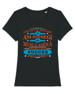 Succes peste noapte  Tricou mânecă scurtă guler larg fitted Damă Expresser