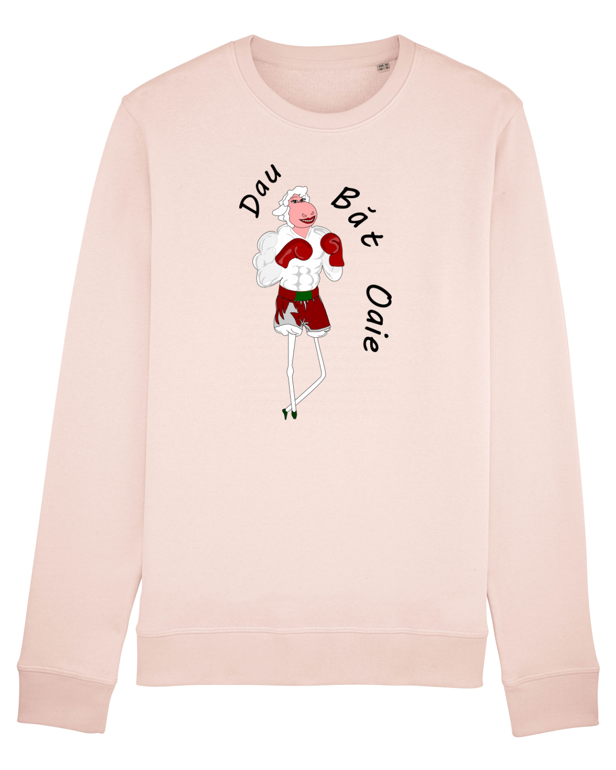 Bluză mânecă lungă Unisex Rise Candy Pink