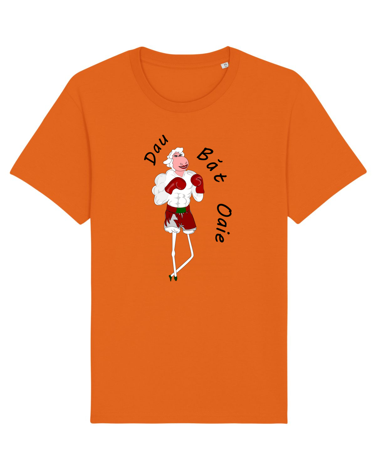 Tricou mânecă scurtă Unisex Rocker Bright Orange