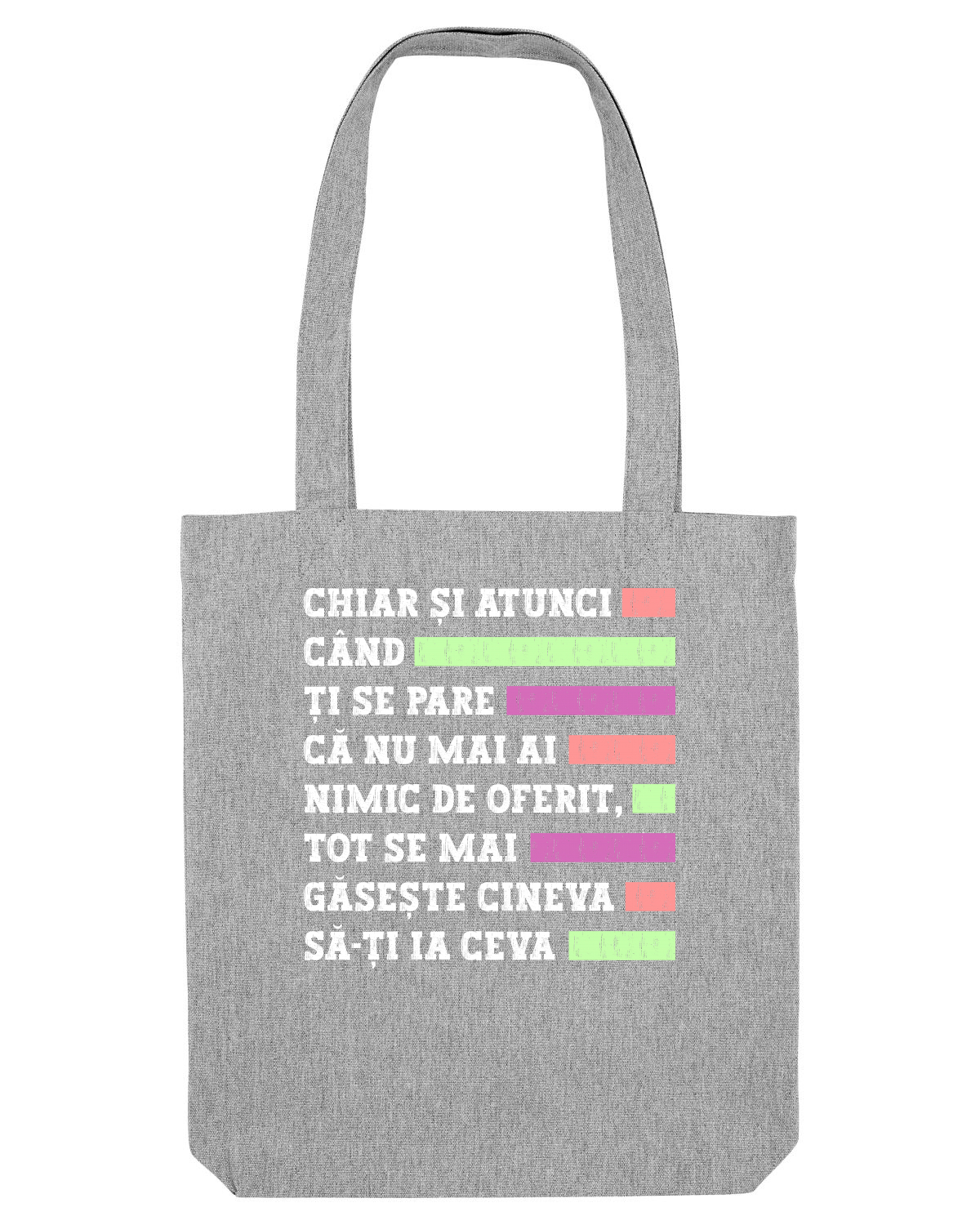 Sacoșă textilă Heather Grey