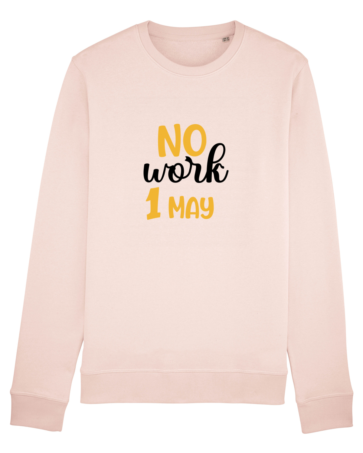 Bluză mânecă lungă Unisex Rise Candy Pink