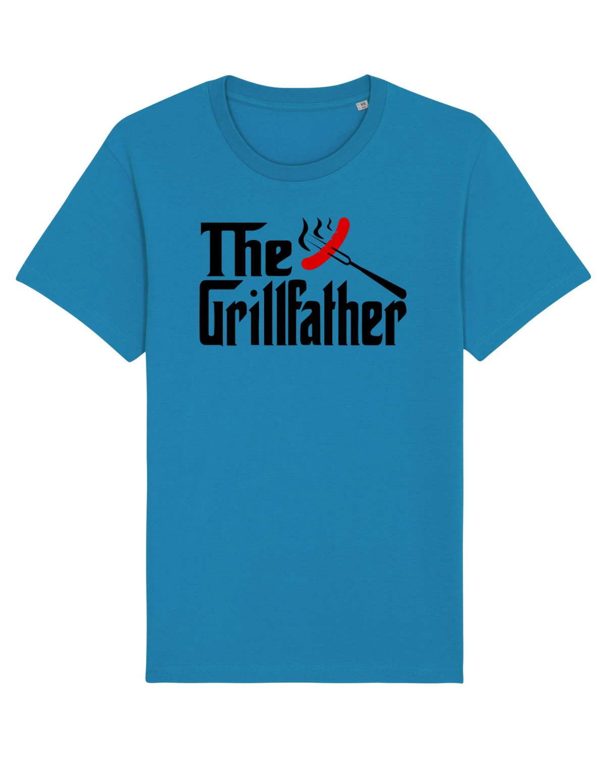 Tricou mânecă scurtă Unisex Rocker Azur