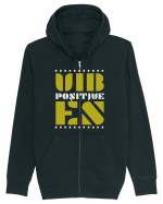 Positive Vibes Hanorac cu fermoar Unisex Connector