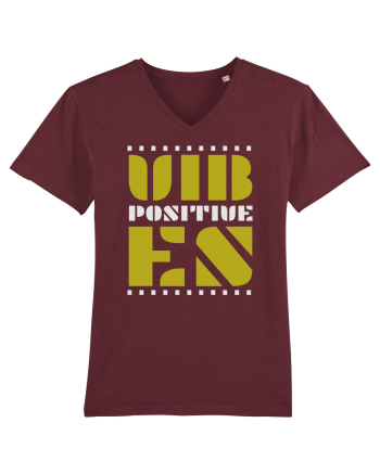 Positive Vibes Burgundy