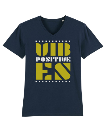 Positive Vibes French Navy