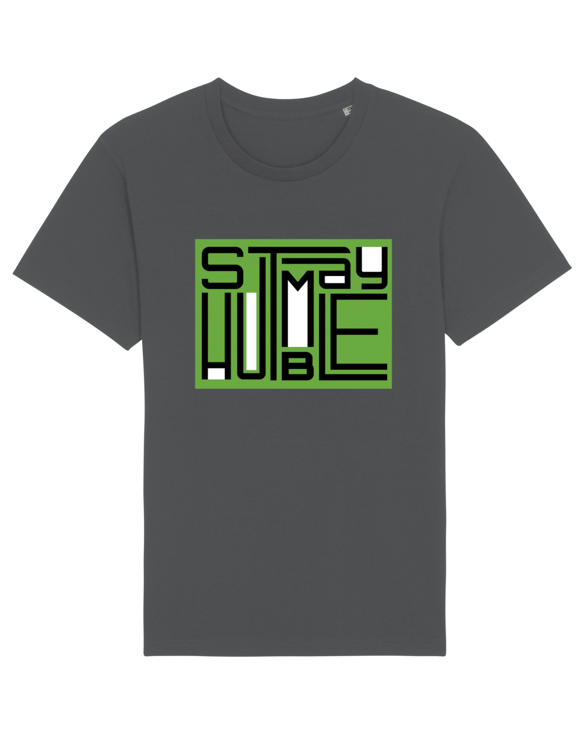 Tricou mânecă scurtă Unisex Rocker Anthracite