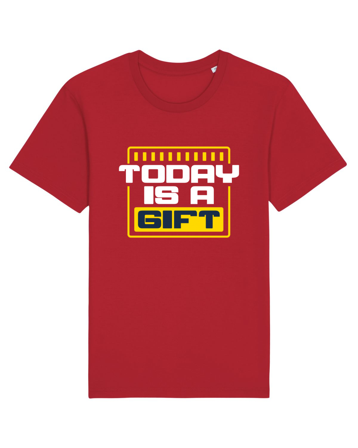 Tricou mânecă scurtă Unisex Rocker Red