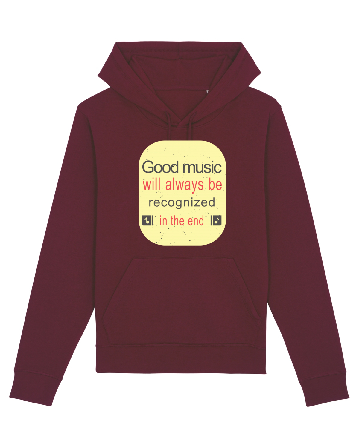 Hanorac Unisex Drummer Burgundy