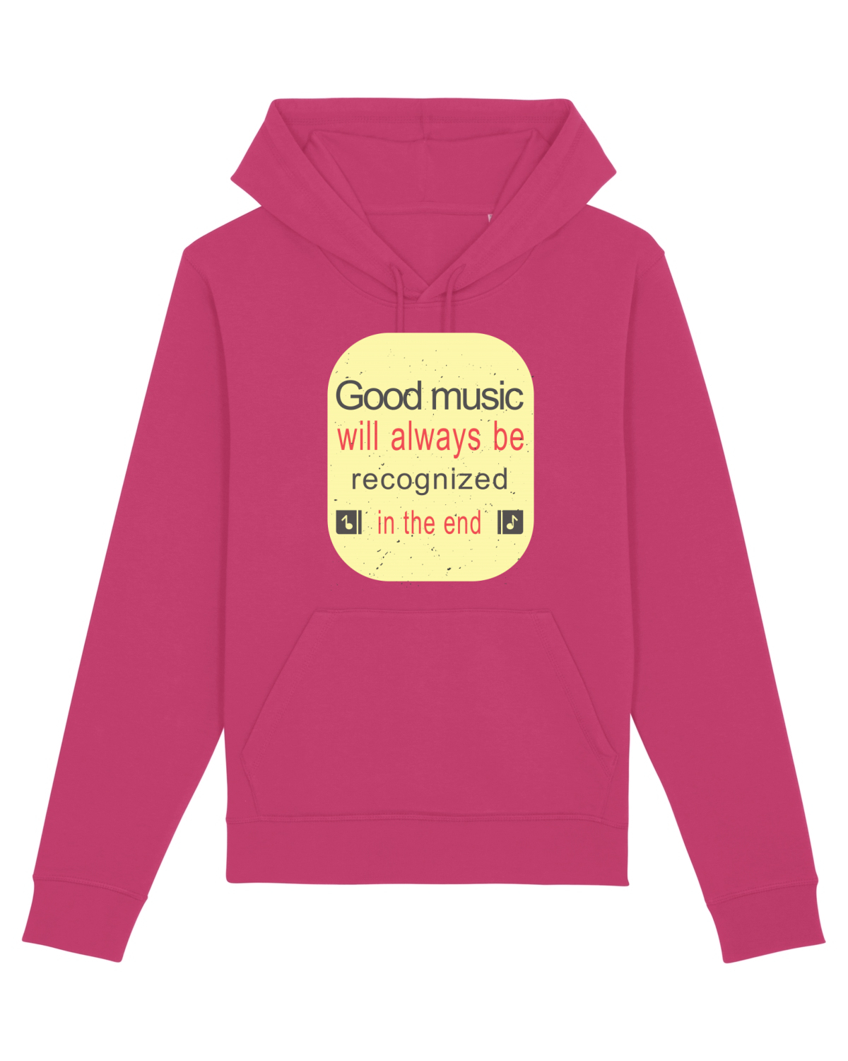 Hanorac Unisex Drummer Raspberry